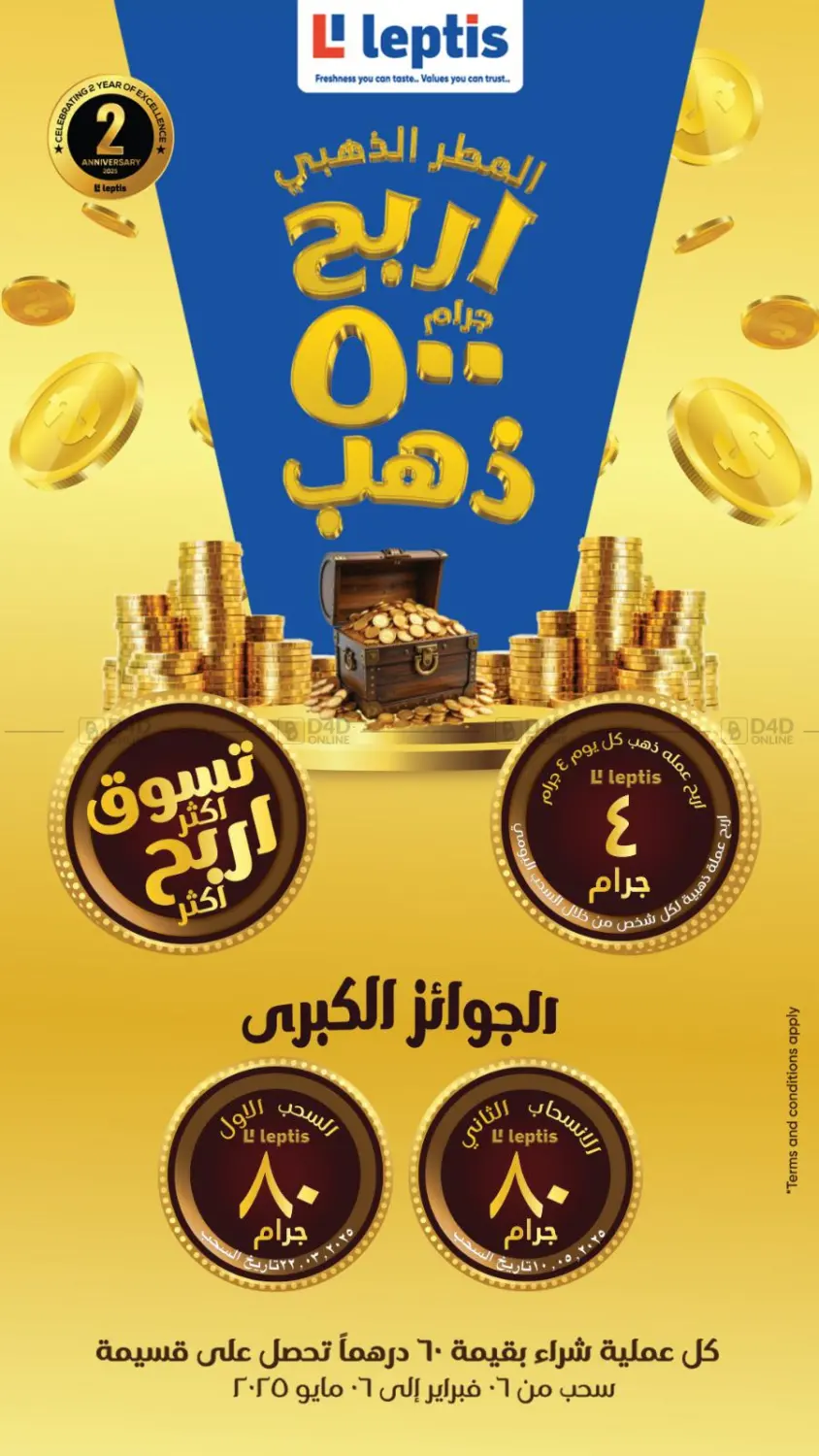 صفحة رقم 2 من نحتفل بعامين من التميز! في ليبتس هايبرماركت