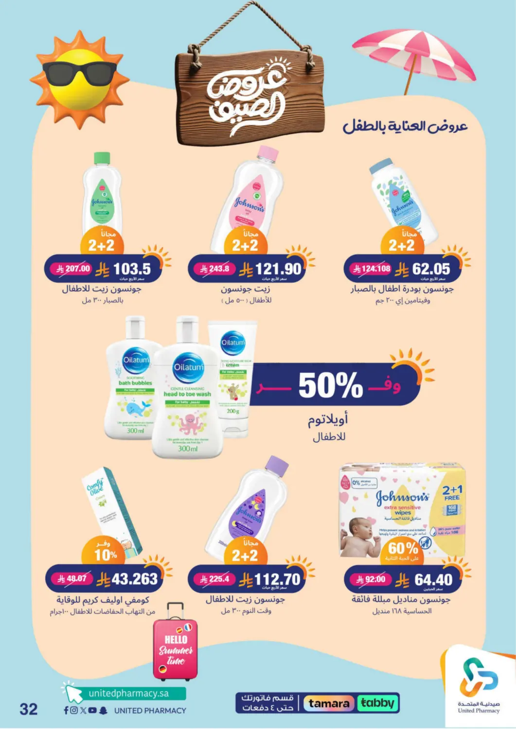 صفحة رقم 33 من summer offers في صيدلية المتحدة