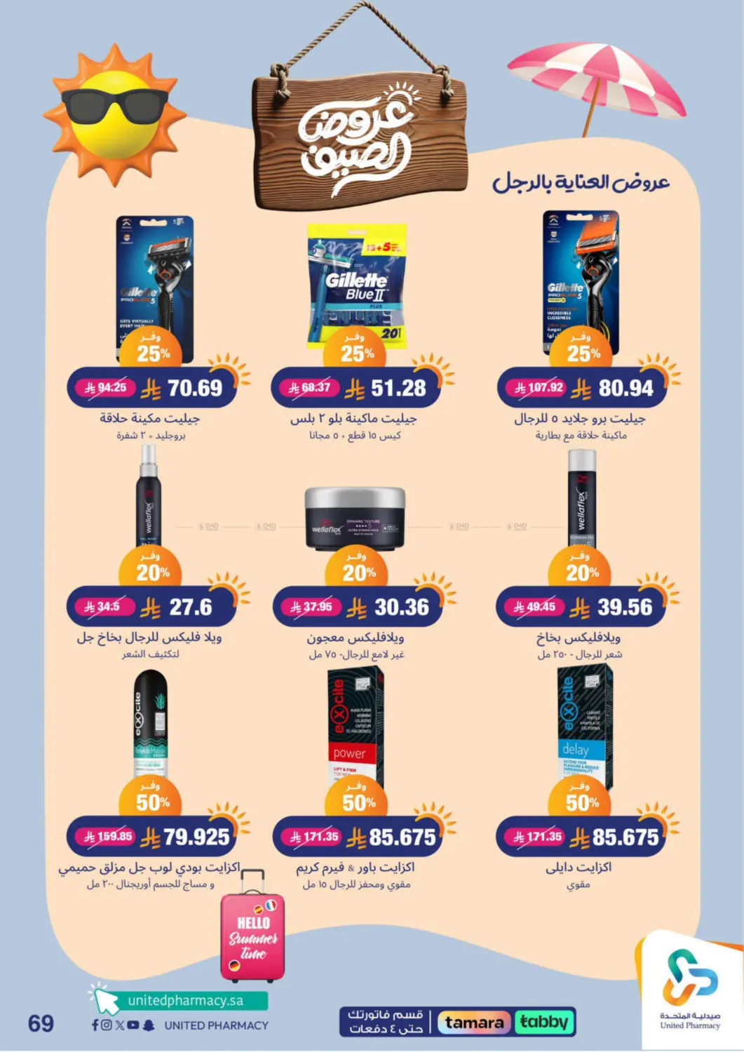 صفحة رقم 70 من summer offers في صيدلية المتحدة