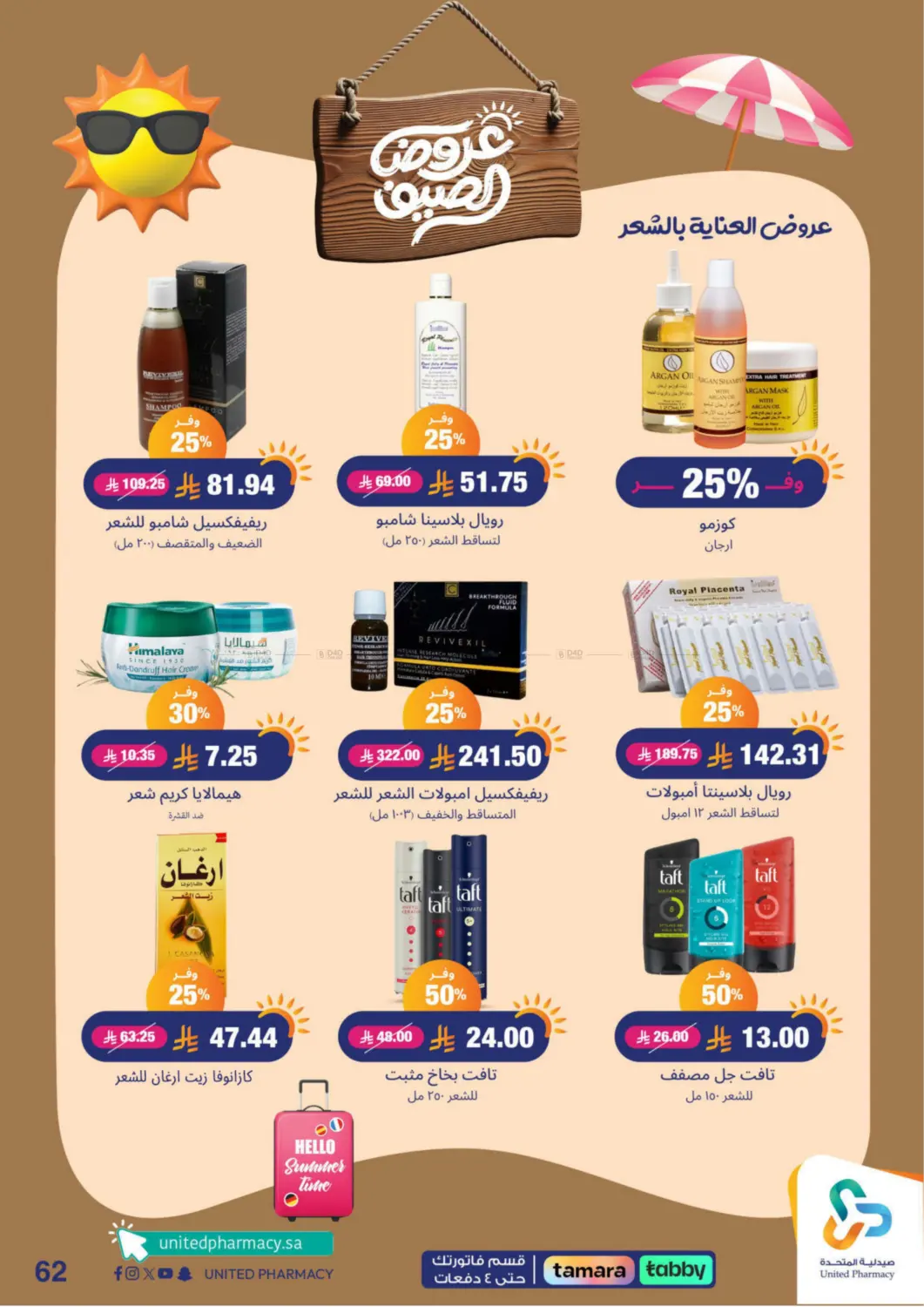صفحة رقم 63 من summer offers في صيدلية المتحدة