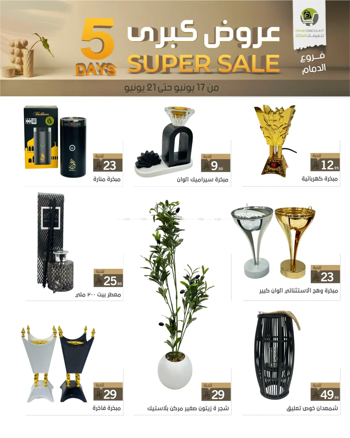 صفحة رقم 12 من 5 Days Super Sale في تخفيضات العائلة