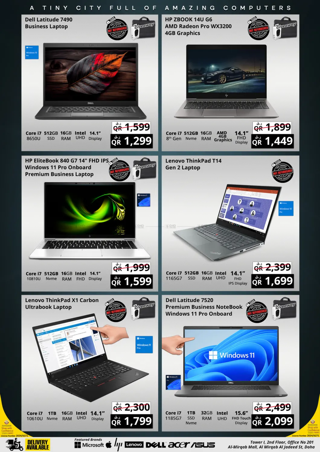 صفحة رقم 6 من Mega Clearance Pre Owned Sale في برستيج كمبيوتر