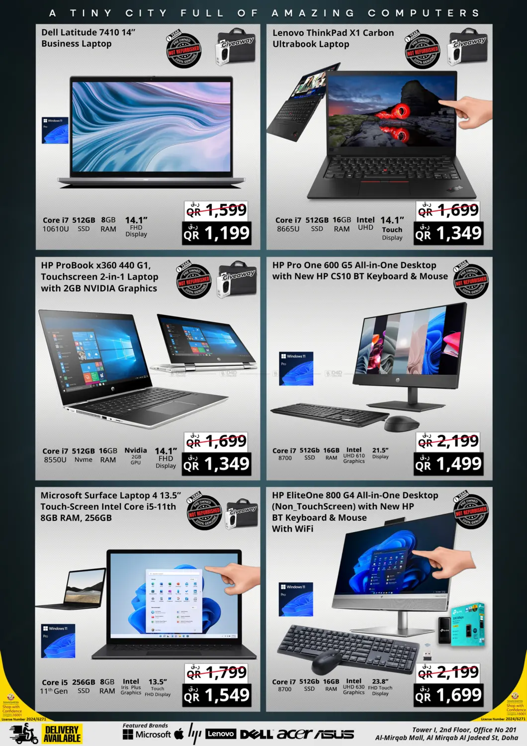 صفحة رقم 7 من Mega Clearance Pre Owned Sale في برستيج كمبيوتر