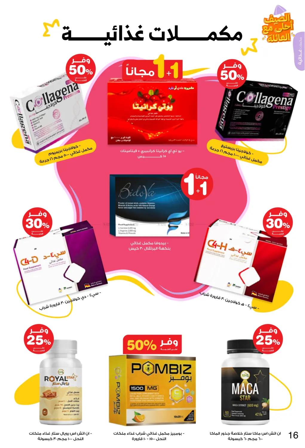 صفحة رقم 16 من Special Offer في صيدليات انوفا
