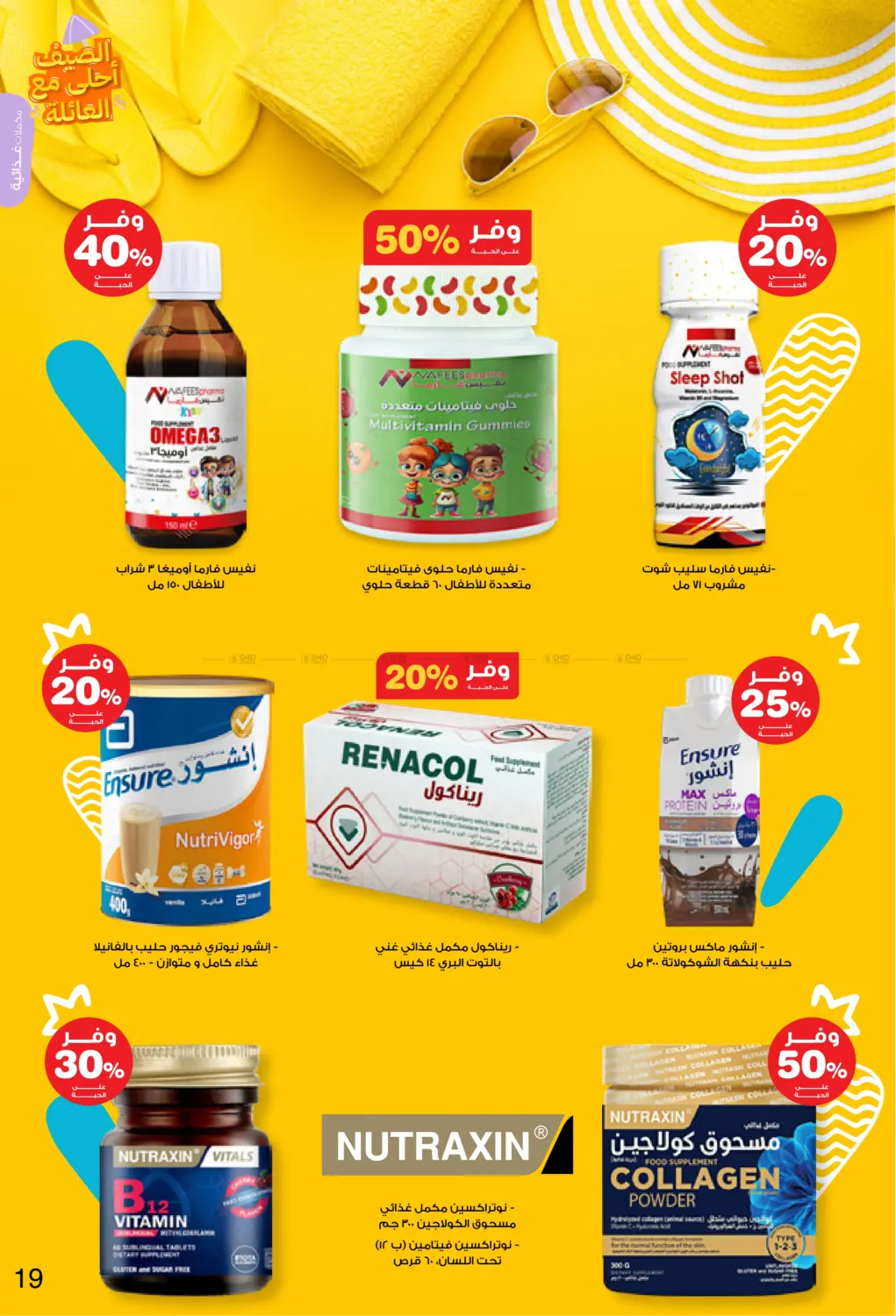 صفحة رقم 19 من Special Offer في صيدليات انوفا