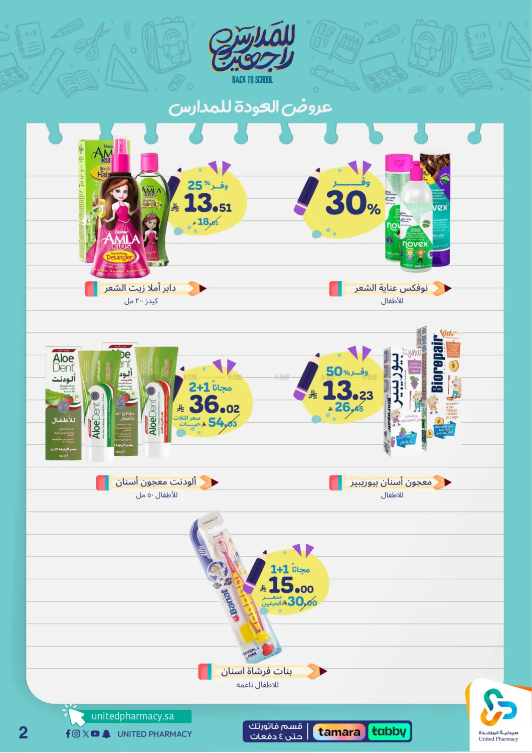 صفحة رقم 3 من Back To School في صيدلية المتحدة