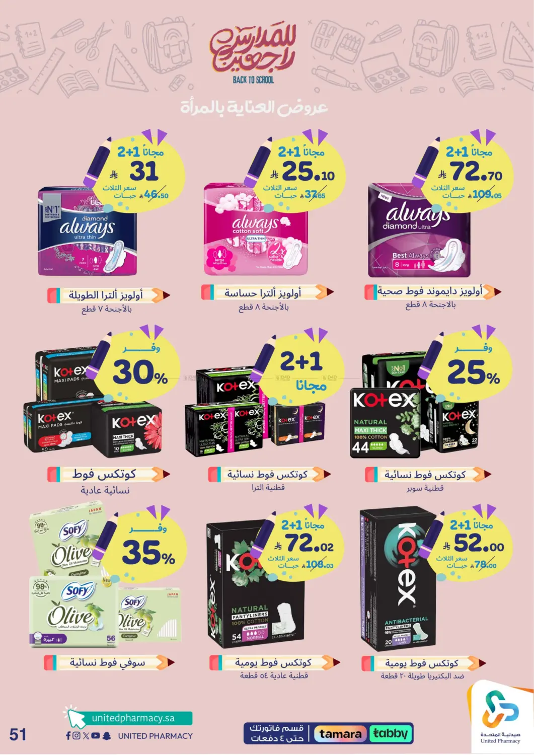 صفحة رقم 52 من Back To School في صيدلية المتحدة