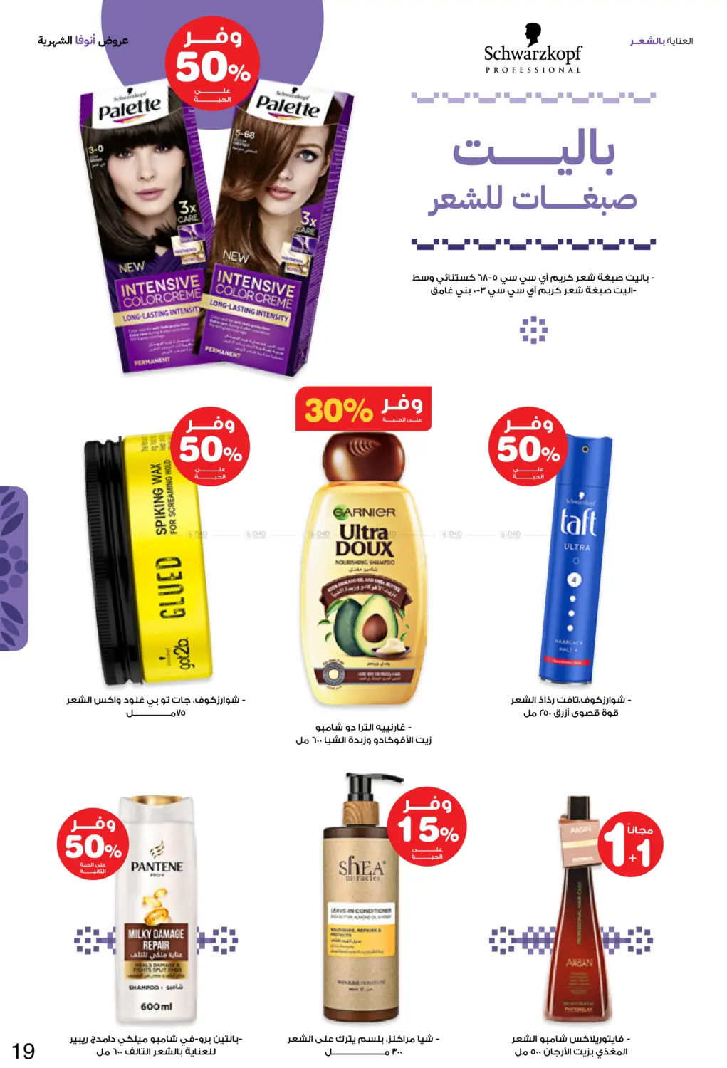 صفحة رقم 19 من Special Offer في صيدليات انوفا