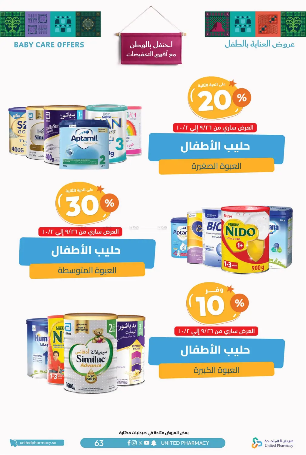 صفحة رقم 65 من احتفل بالوطن مع أقوى التخفيضات في صيدلية المتحدة