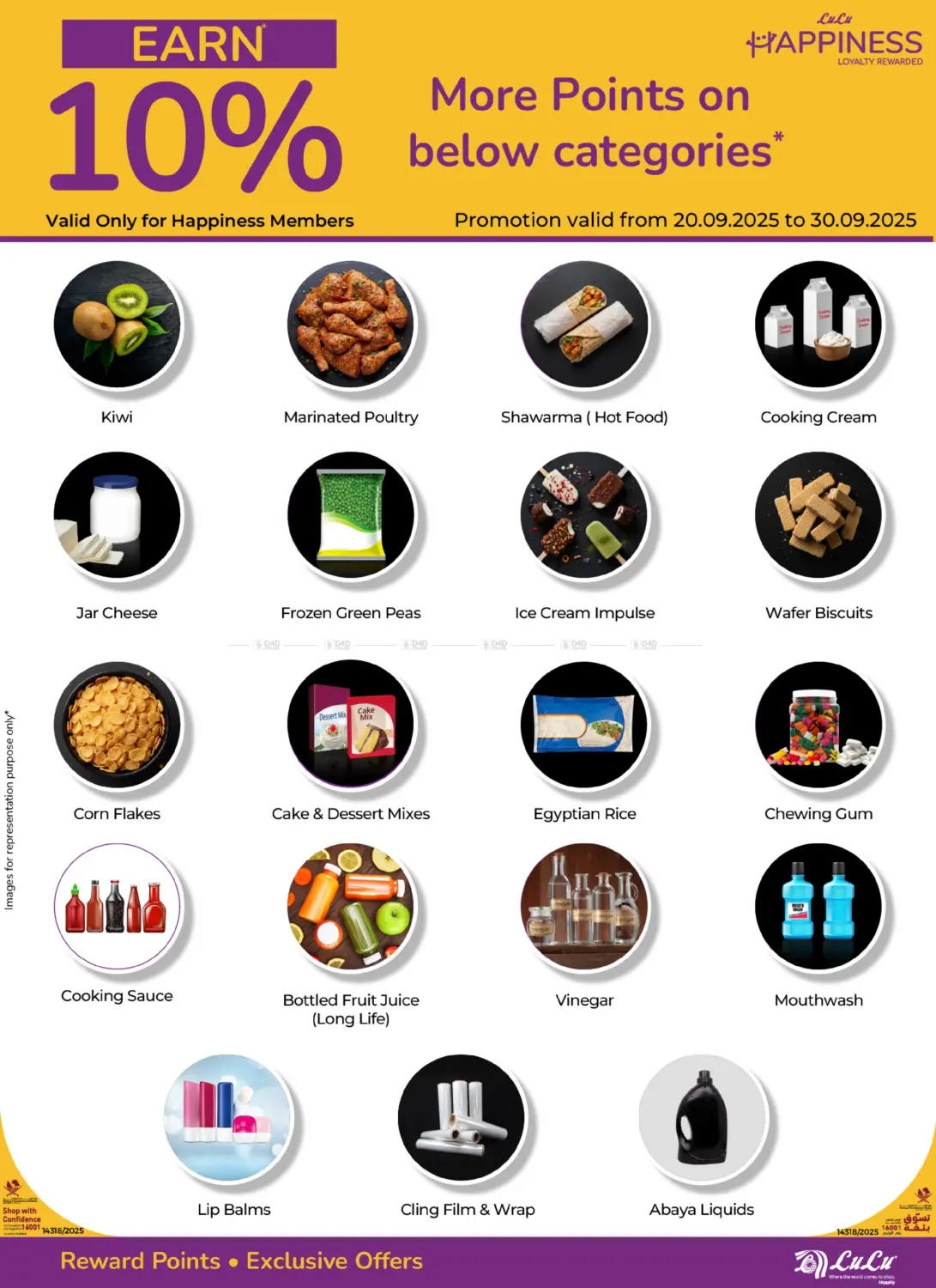 صفحة رقم 1 من Earn 10% more Points on below categories في لولو هايبرماركت