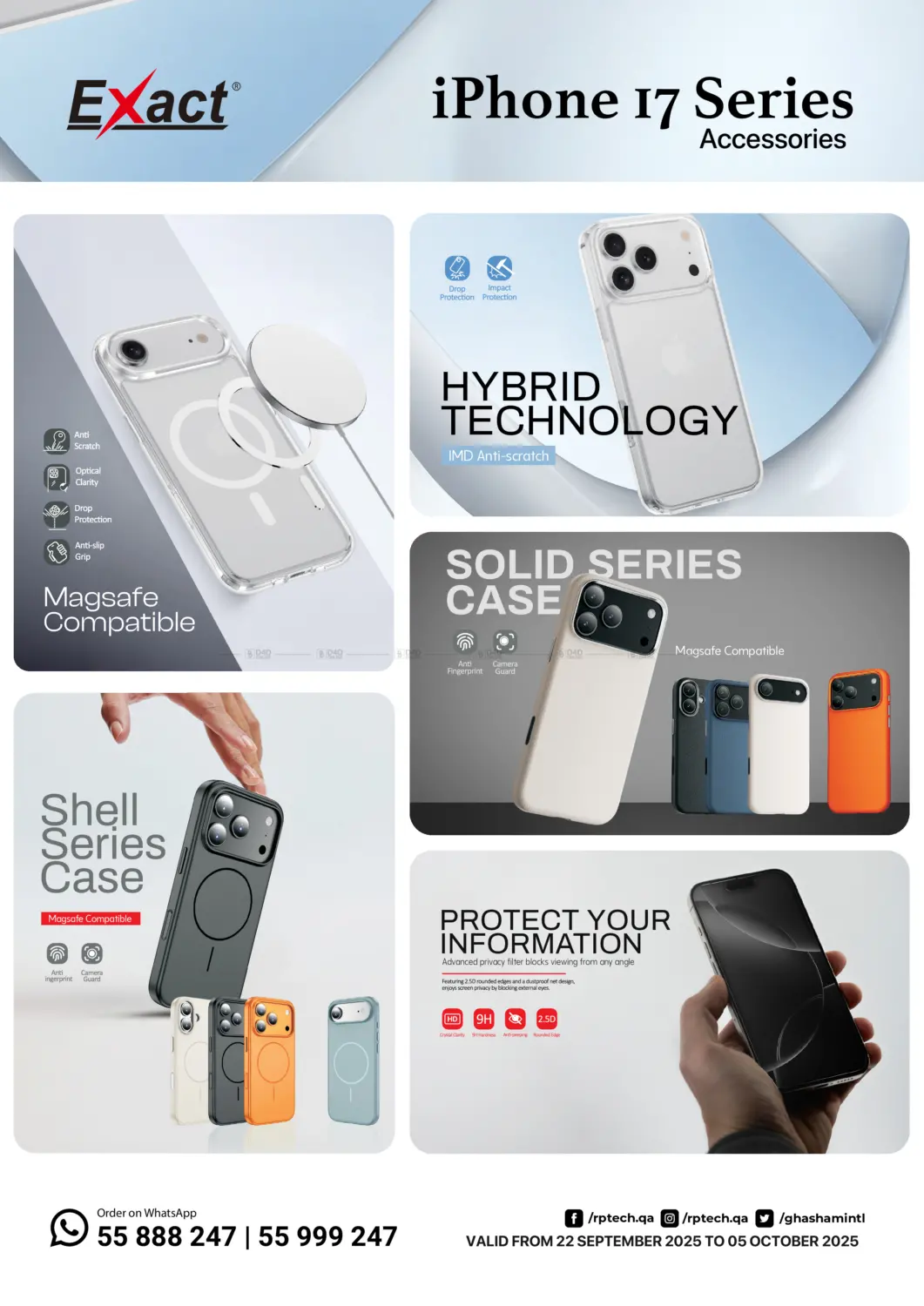 صفحة رقم 1 من I Phone 17 Series Accessories في آر بـــي تـــك
