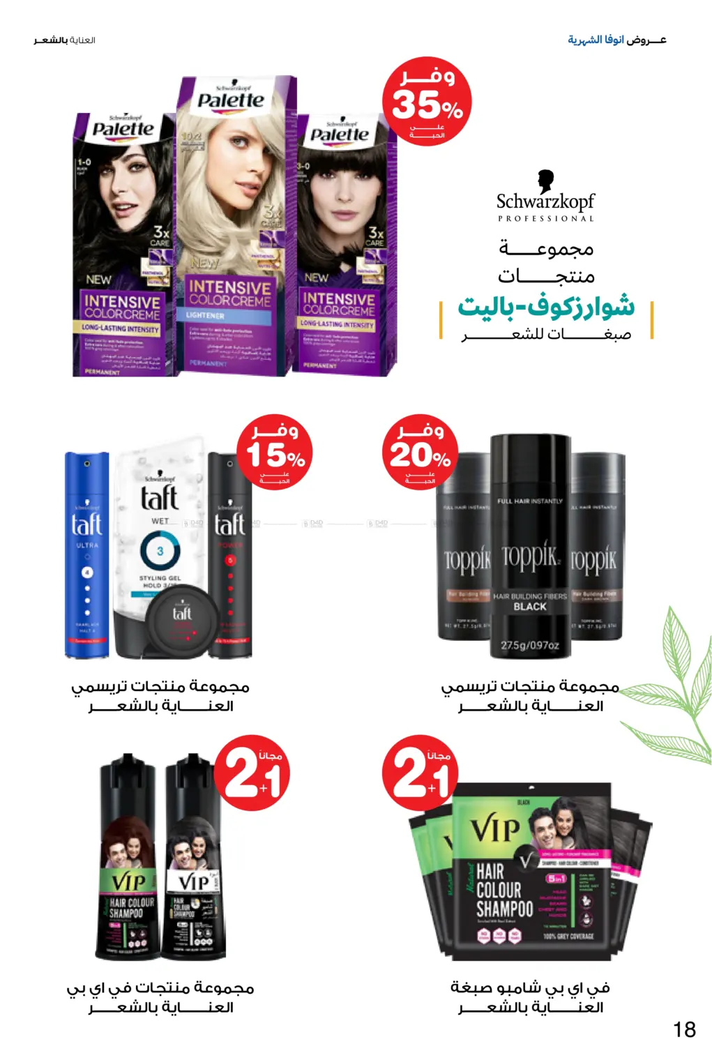 صفحة رقم 18 من Special Offer في صيدليات انوفا