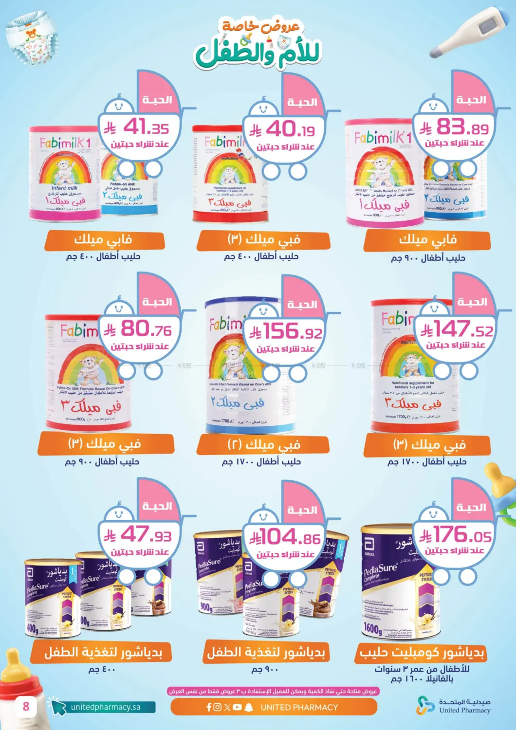 صفحة رقم 9 من عروض خاصة للأم والطفل في صيدلية المتحدة
