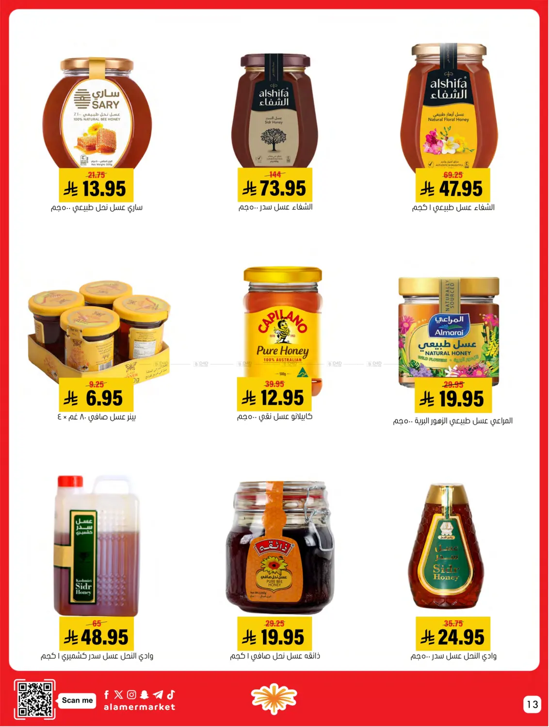 صفحة رقم 13 من عروض التوفير في العامر للتسوق