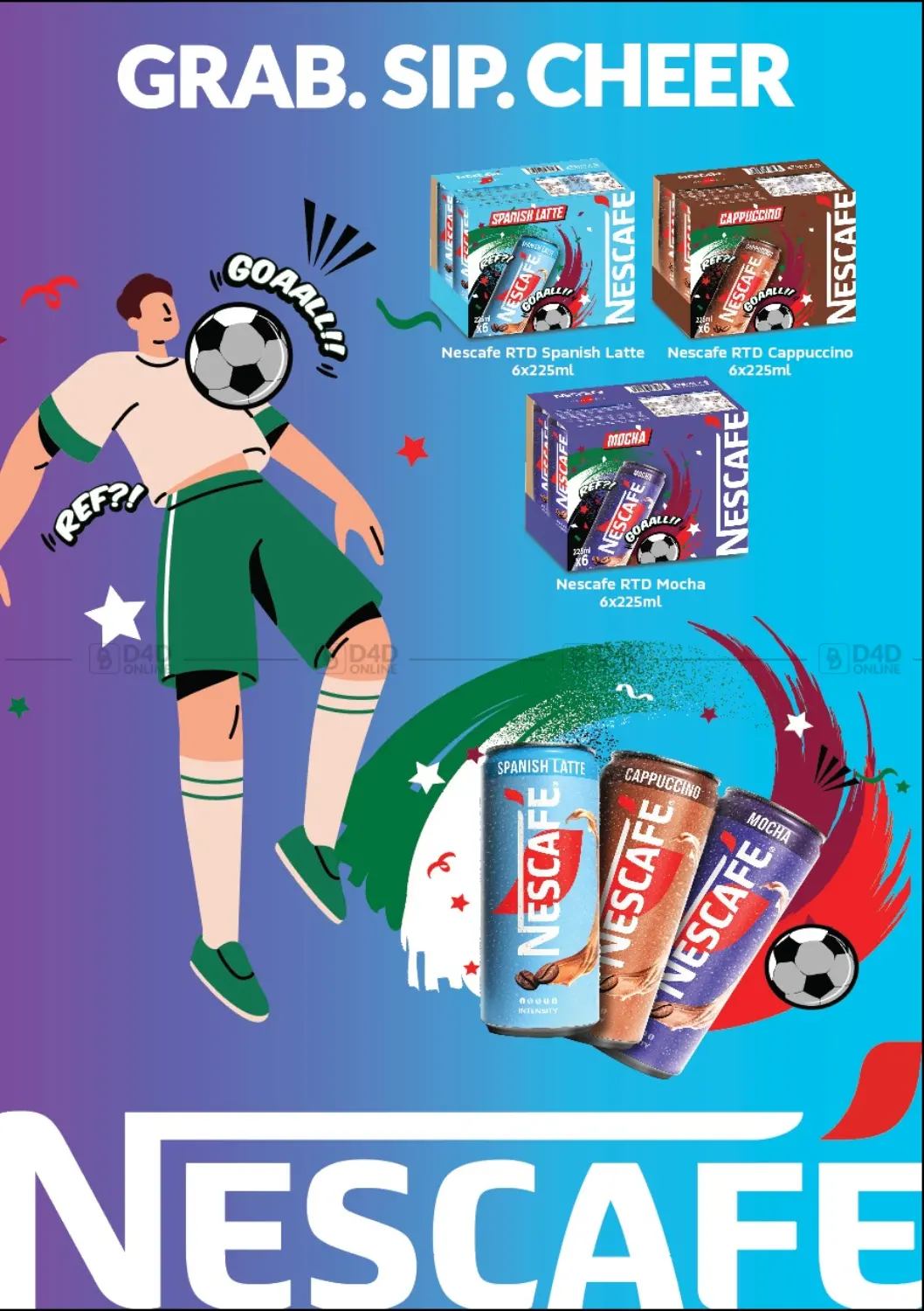 صفحة رقم 1 من أمسك. رشفة. ابتهج في كارفور