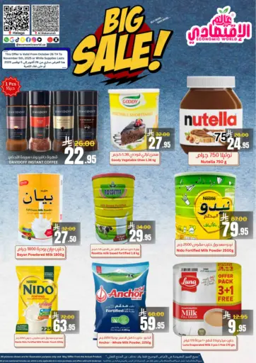 تخفيضات كبرى من العالم الاقتصادي