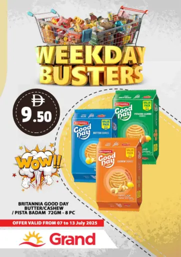 Weekday Busters من جراند هايبر ماركت